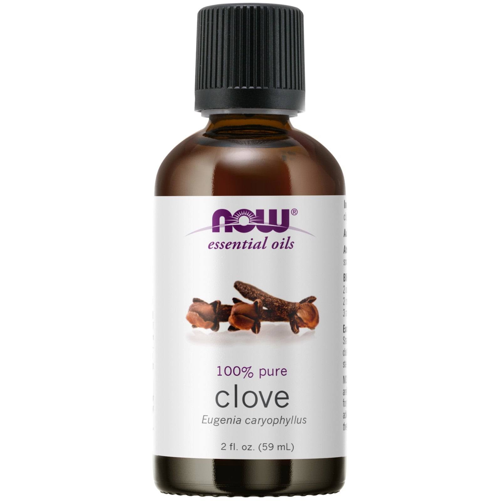 Now Foods 100% Pure Clove Essential Oil - 59ml