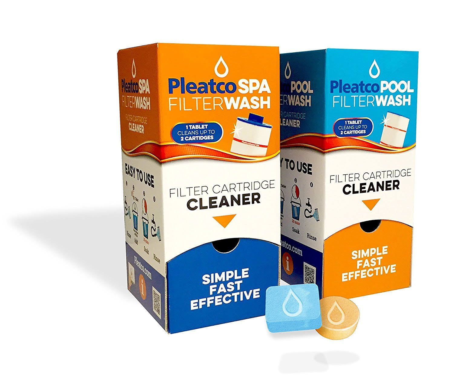 Pool Filter Wash - Filter Cartridge Cleaner Tablet by Pleatco (3)