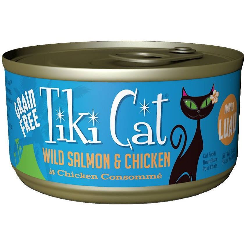Tiki Cat Napili Luau Wild Salmon & Chicken 2.8oz