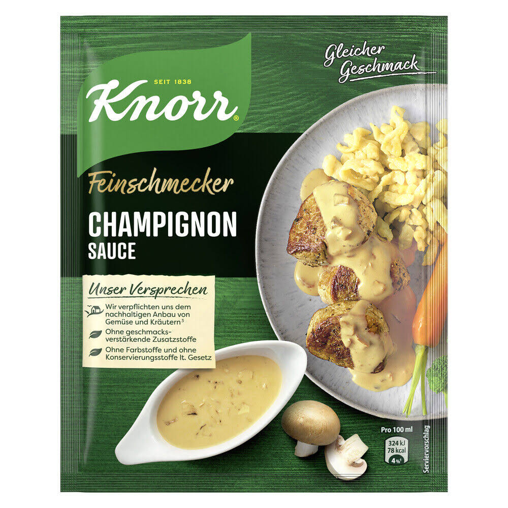 Knorr Feinschmecker Champignon Sauce