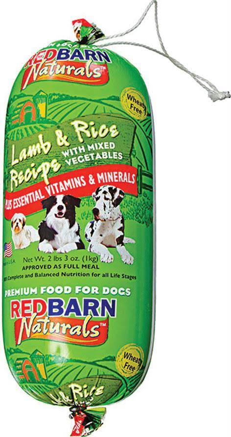 Redbarn Pet Products Dog Food - Lamb and Rice Food Roll