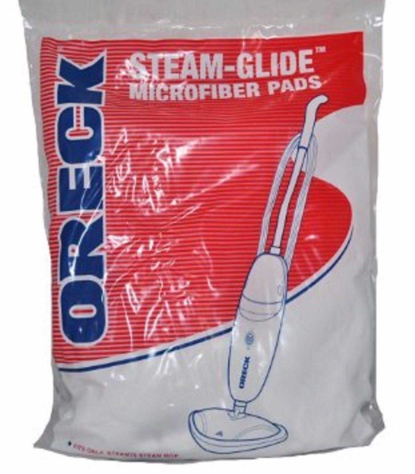 Oreck Steam Glide Model Microfiber MOP Pads Kit - 4pk