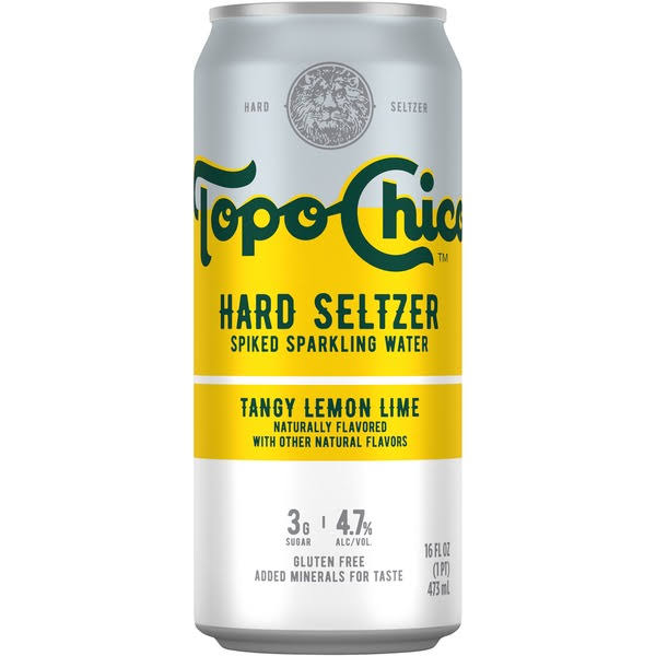 Topo Chico Hard Seltzer Tangy Lemon Lime (16 oz Can)