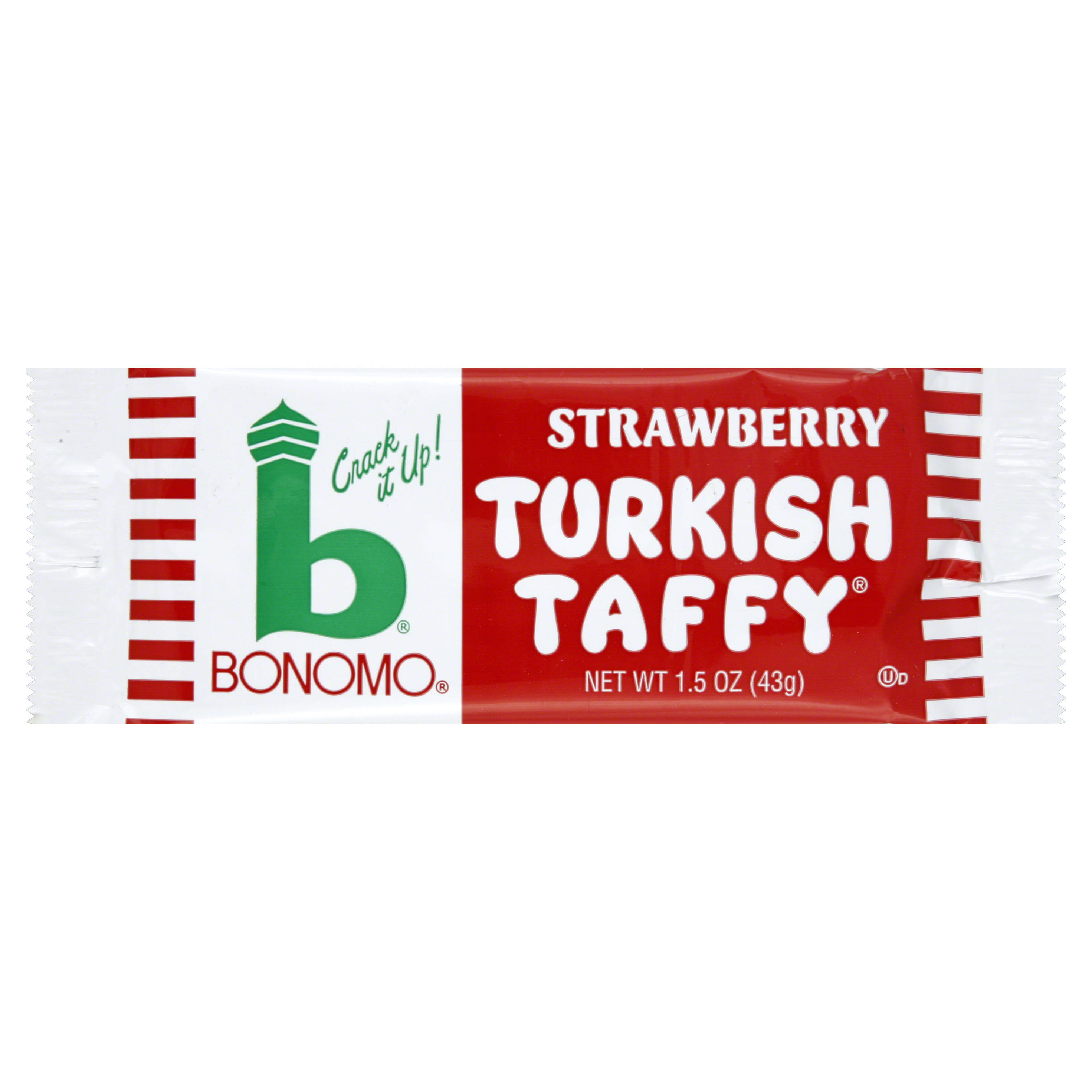 Bonomo Turkish Taffy, Strawberry - 1.5 oz