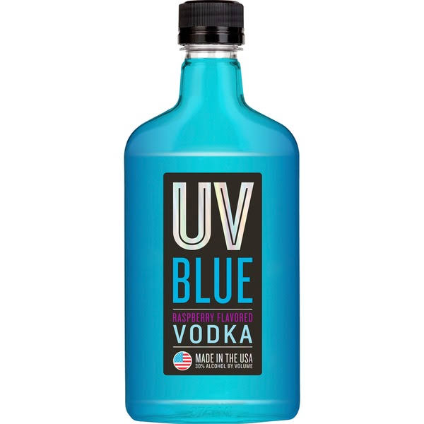 UV Vodka Blue Raspberry 375ml