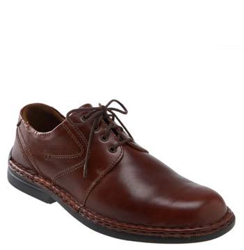 Josef Seibel Mens Walt Oxford Brandy Shoes - Brown, 9.5 to 10 US