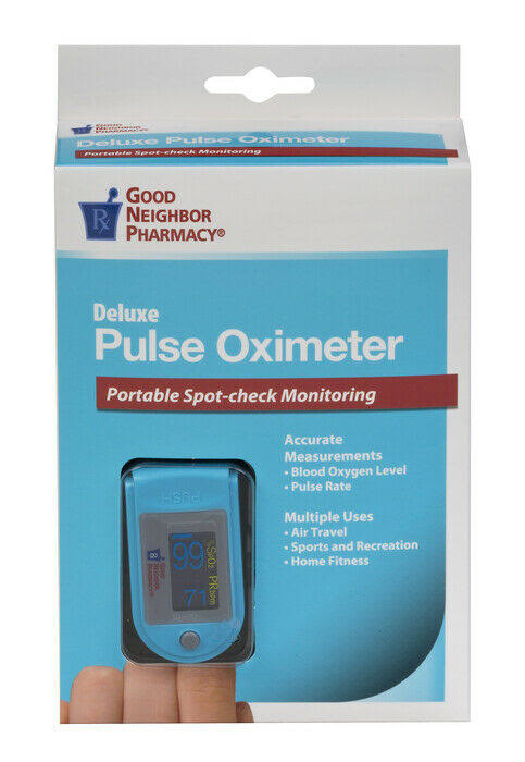 GNP Pulse Oximeter Dlxe Bld Oxygen Monitor #90-50d