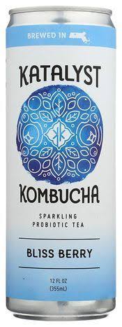 Katalyst Kombucha Sparkling Bliss Berry Probiotic Tea - 12 Fluid Ounces - The Daily Market - Delivered by Mercato