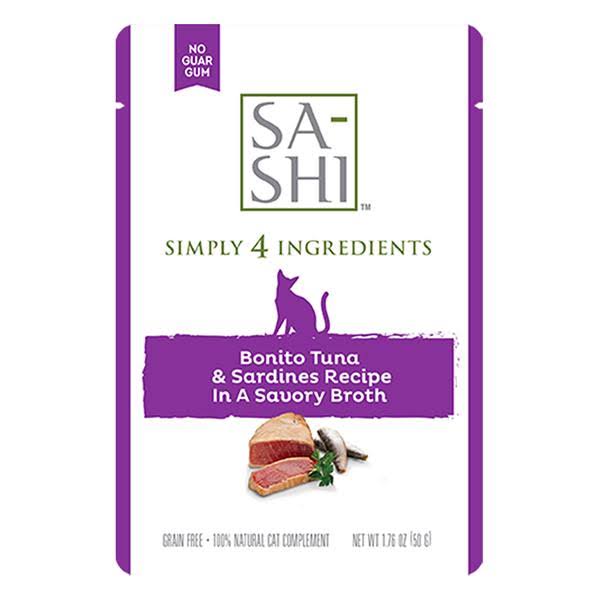 Sa-Shi Bonito Tuna & Sardines Recipe 8/1.76oz