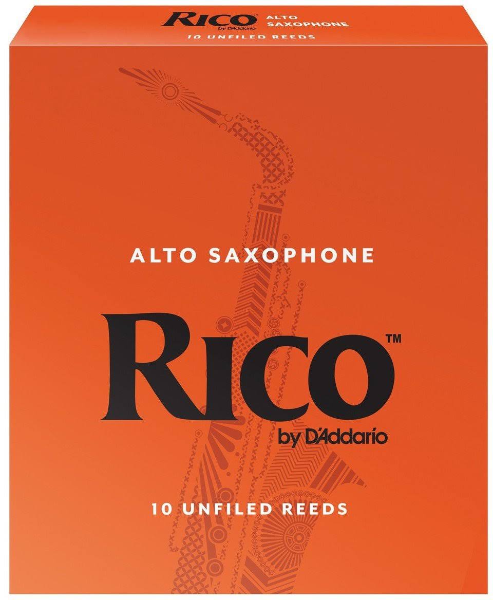 Rico Alto Sax Reeds - Strength 2.5, 10 Pack