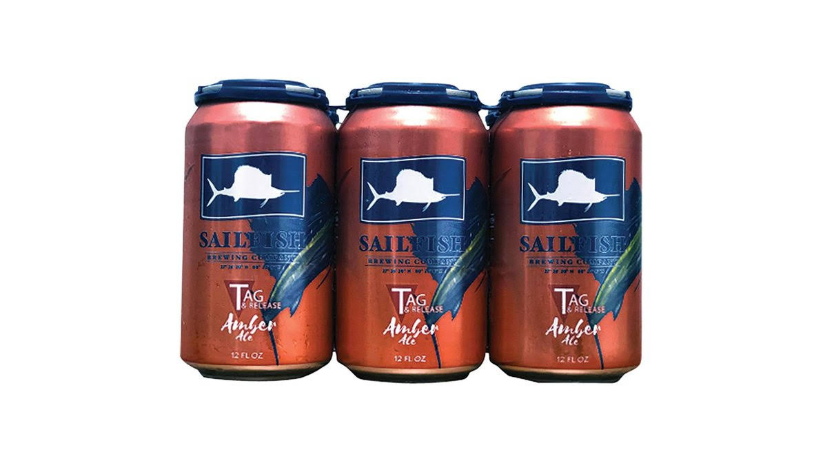 Sailfish Brewing Company Tag & Release Amber Ale