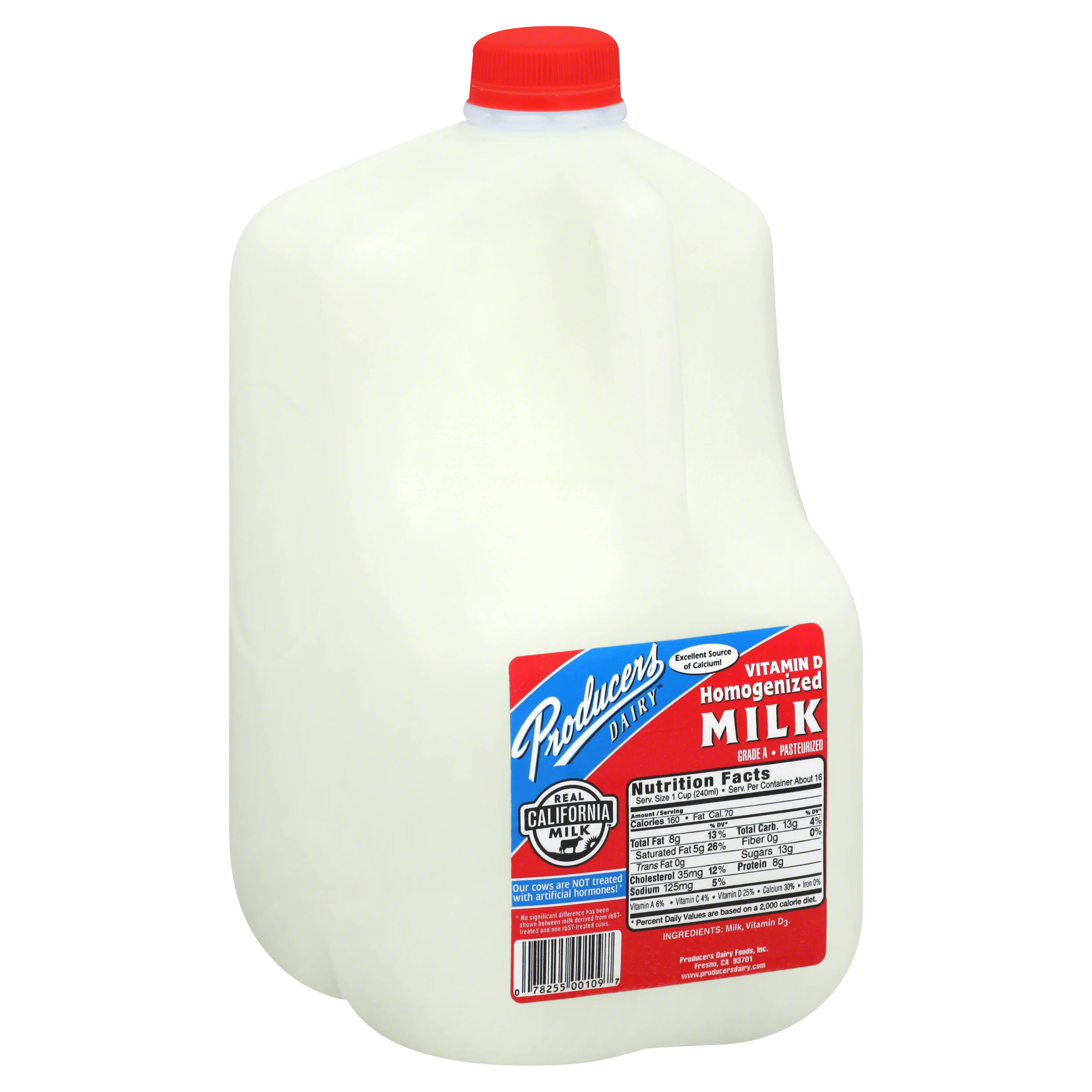 Producers Milk, Vitamin D - 128 fl oz