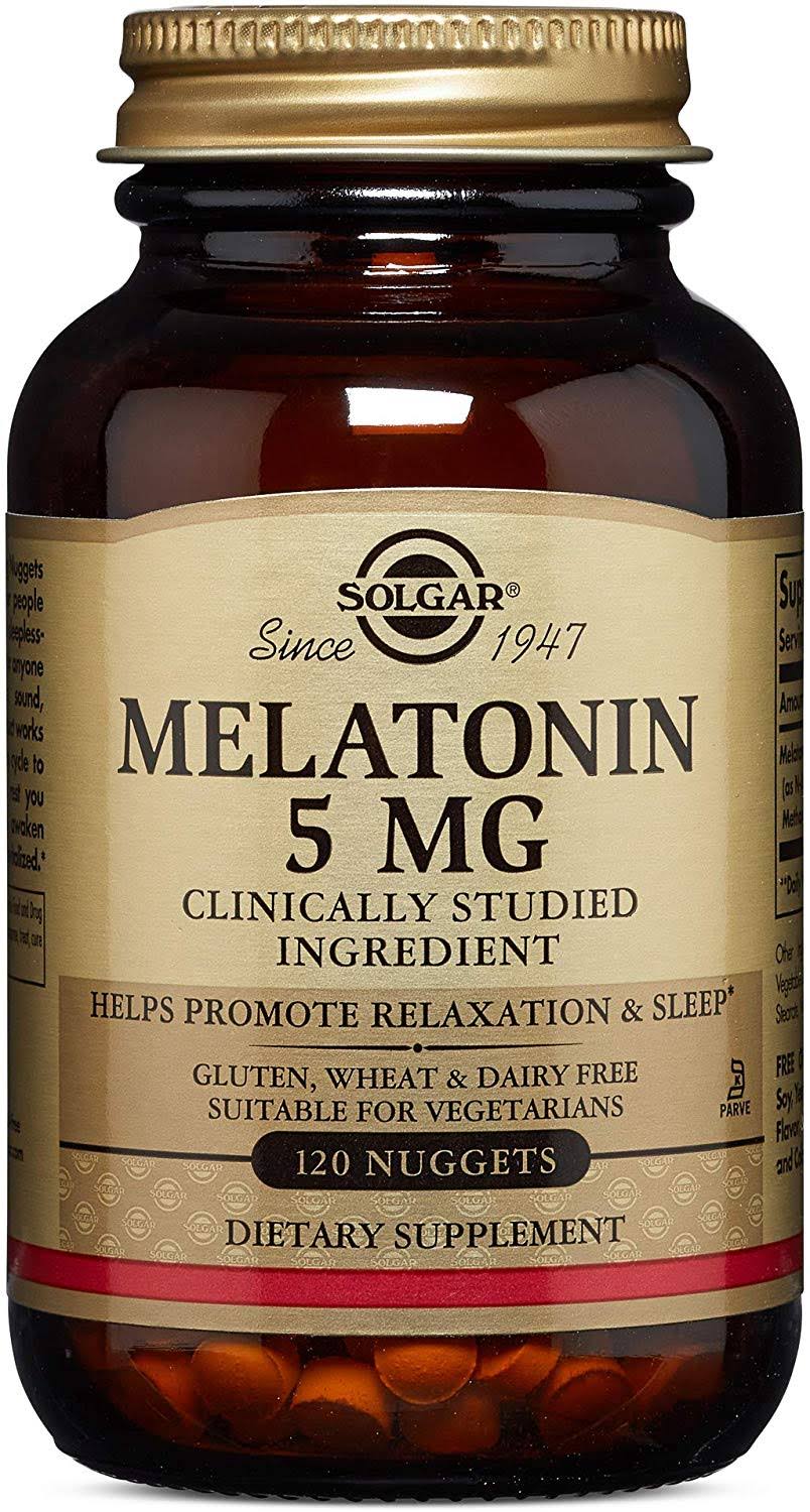 Solgar Melatonin Dietary Supplement - 5mg