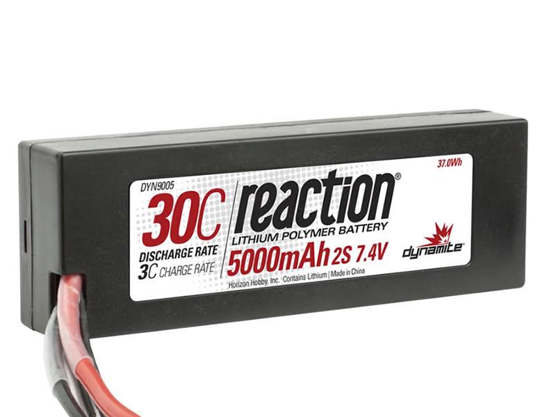 Dynamite Reaction Battery - 7.4V, 5000mAh