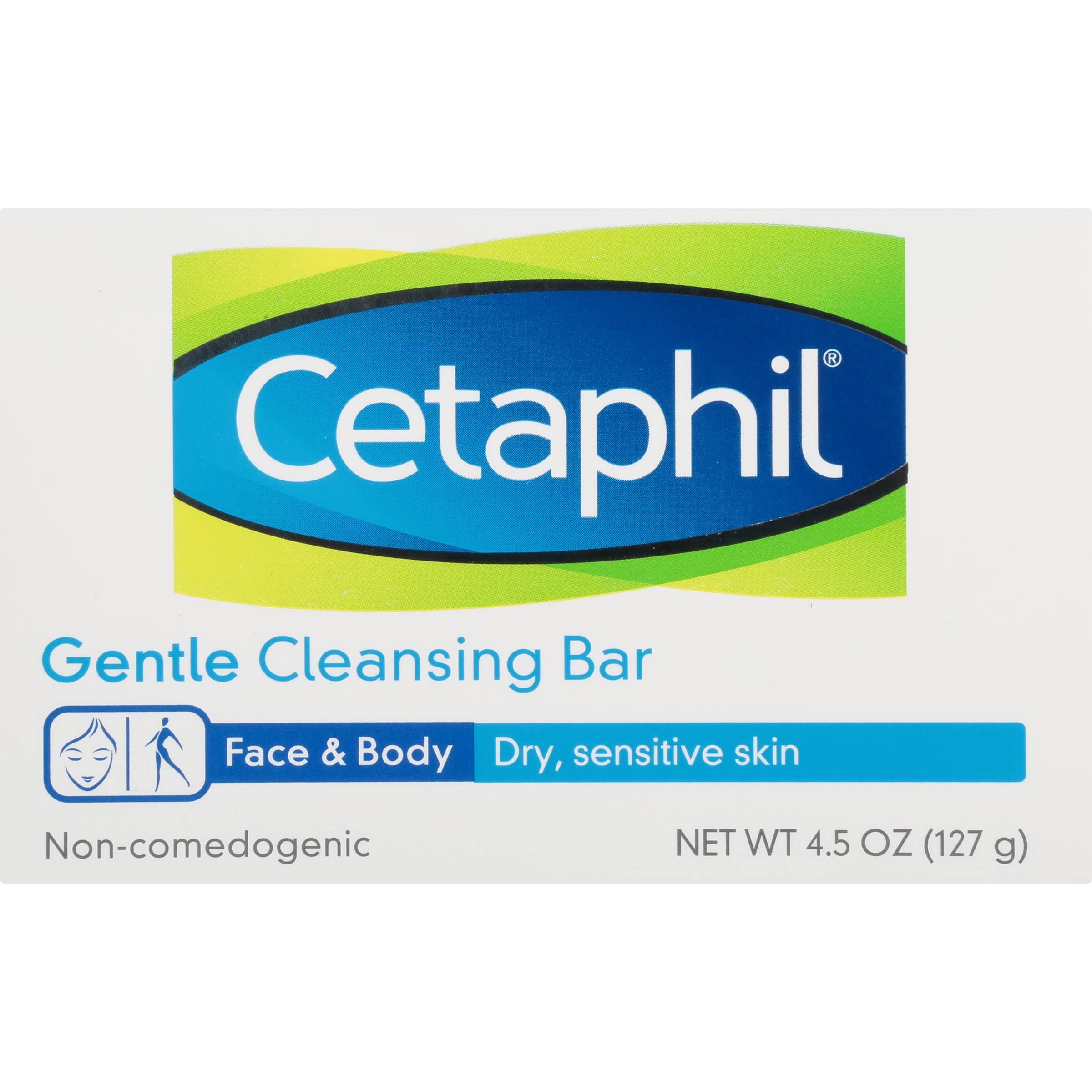 Cetaphil Gentle Cleansing Bar Soap - 4.5oz