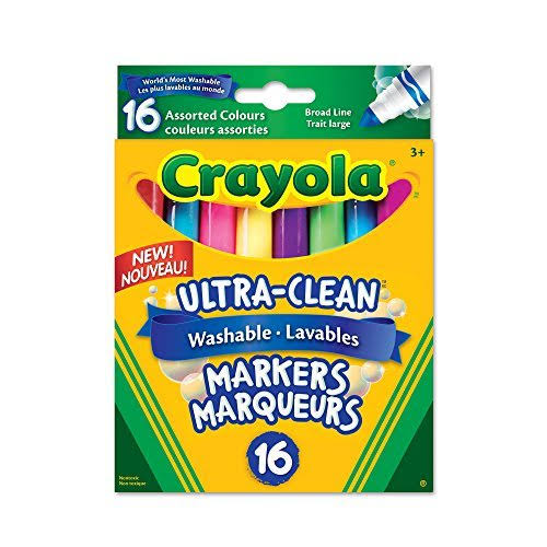 Crayola Washable Broad Line Markers - 16ct