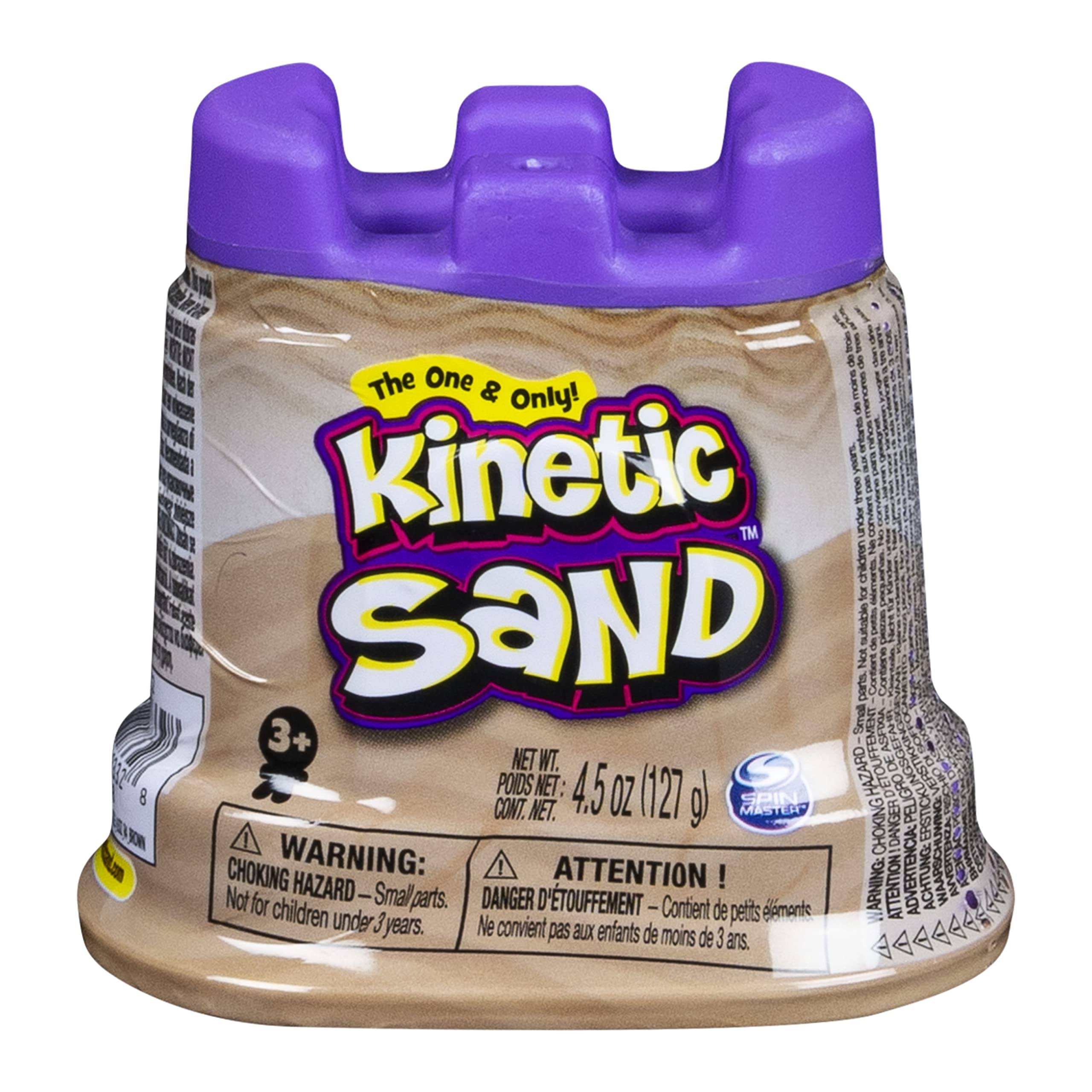 Kinetic Sand - Single Container - 4.5 Oz - Brown