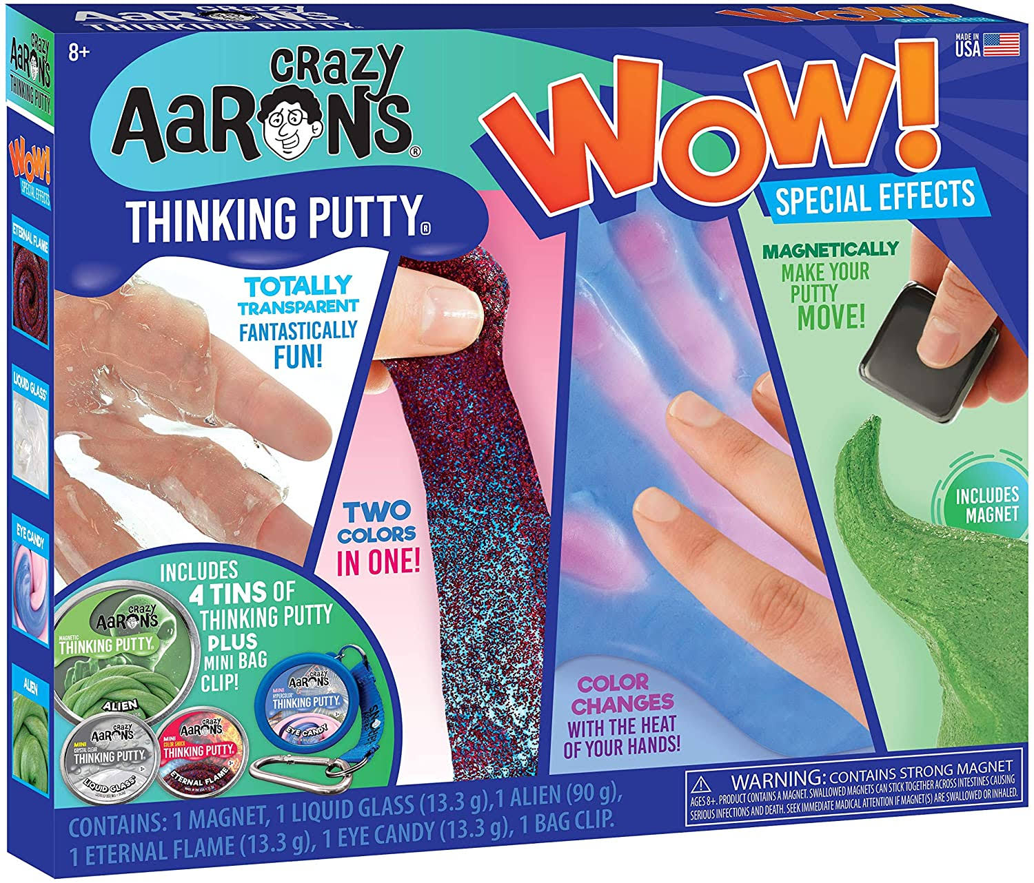 Crazy Aaron's Thinking Putty - PWGH003 | Thinking Putty WOW Set
