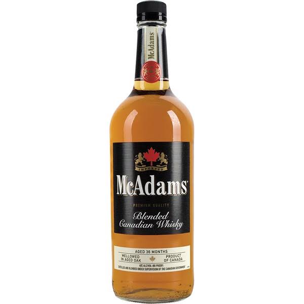 Mcadams Canadian Whisky - Canada, 1.0L