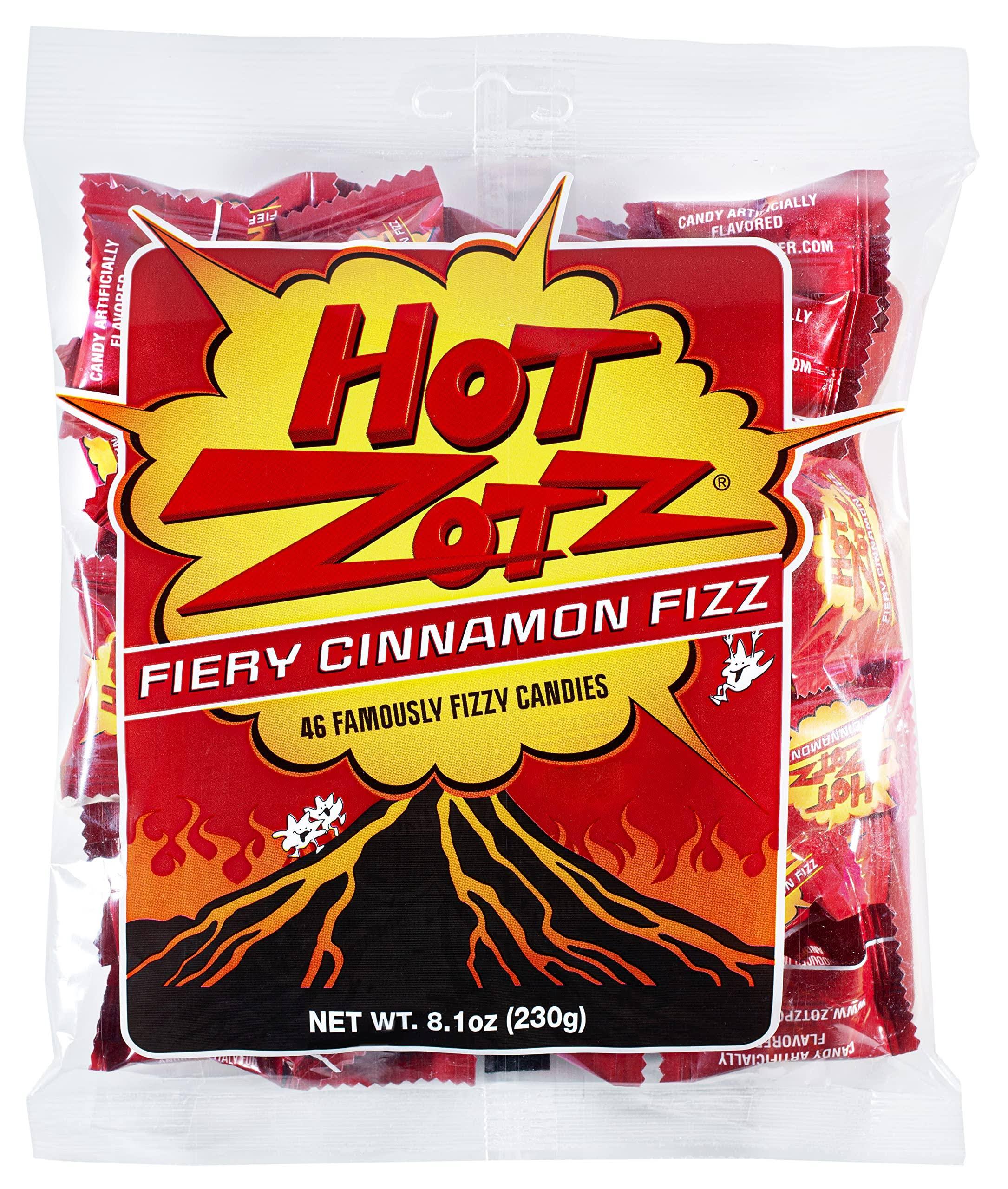 Hot Zotz, Fiery Cinnamon Fizz, 8.1 Ounce