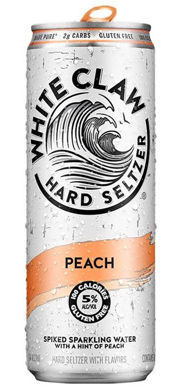 White Claw Hard Seltzer Peach