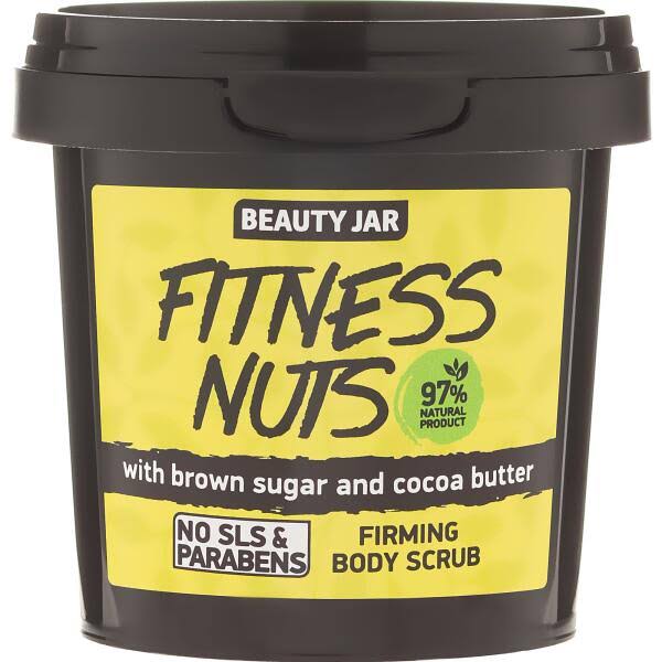 Firming Body Scrub Fitness Nuts - Beauty Jar Firming Body Scrub