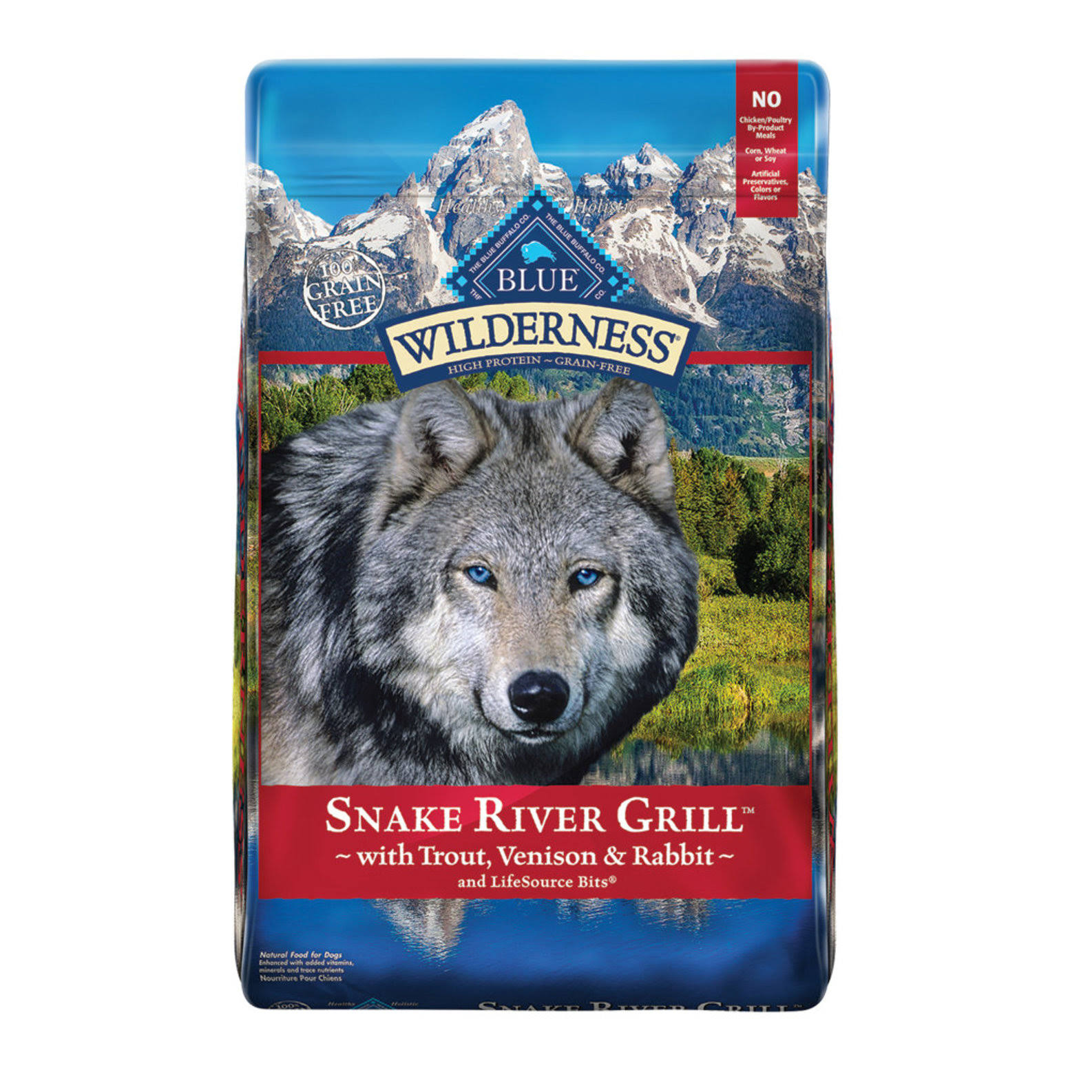 Wilderness Blue Buffalo Bayou Blend Dog Food - 4lbs