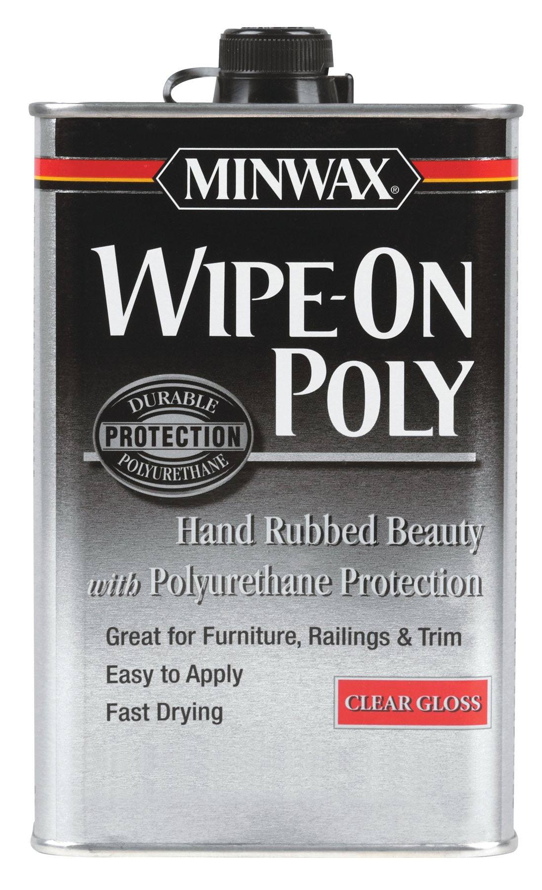 Minwax Wipe On Polyurethane - Clear Satin
