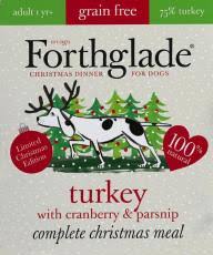 Forthglade Complete Adult Turkey and Cranberry Dog Food - 395g