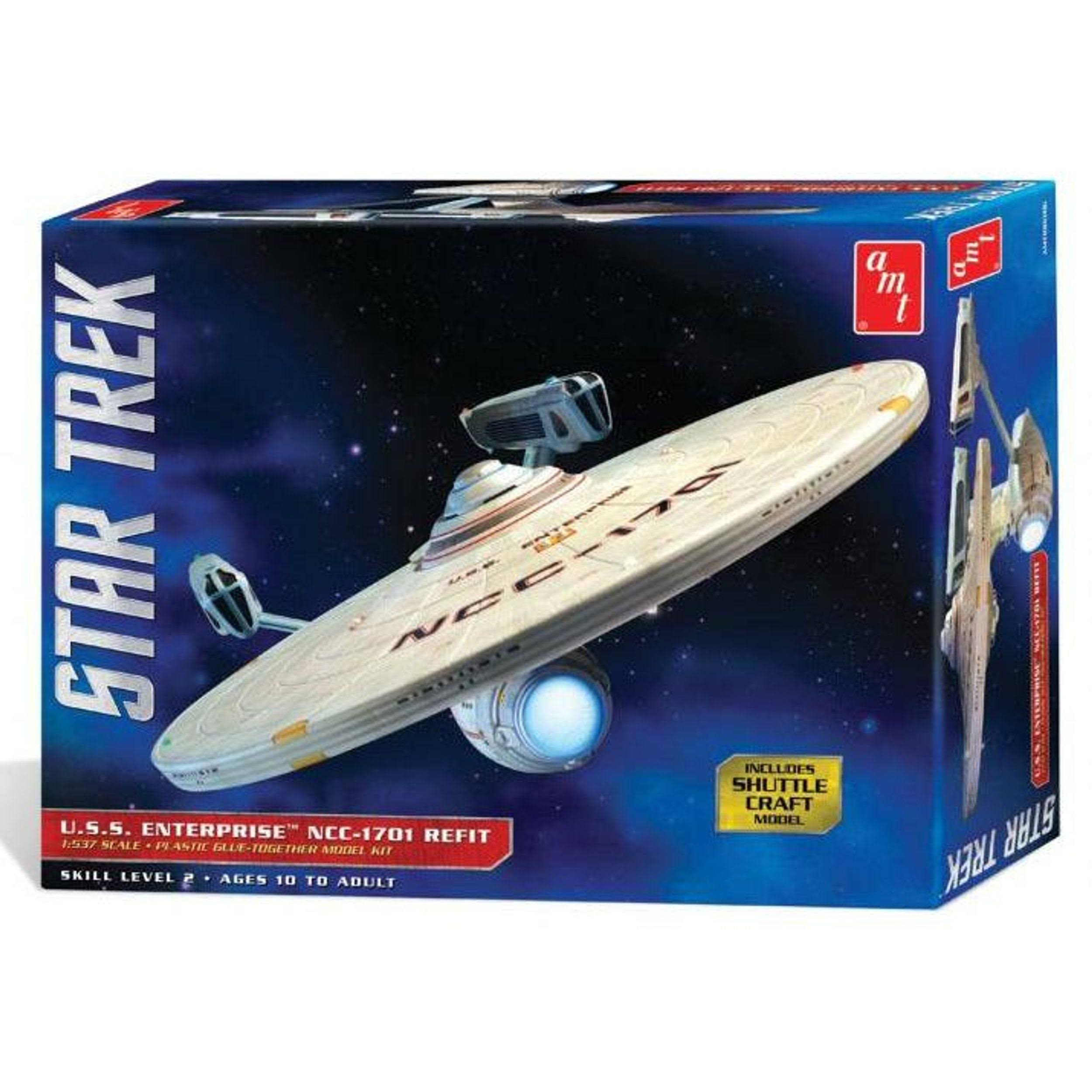 Amt Star Trek USS Enterprise Refit Space Plastic Model Kit