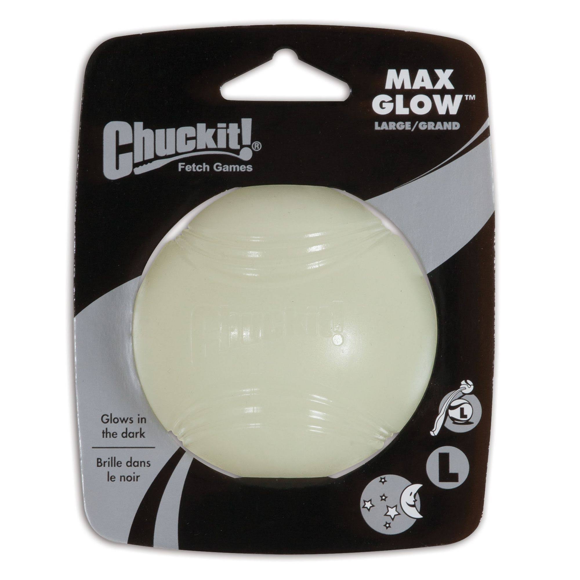Chuckit! Max Glow Ball Dog Toy - Large
