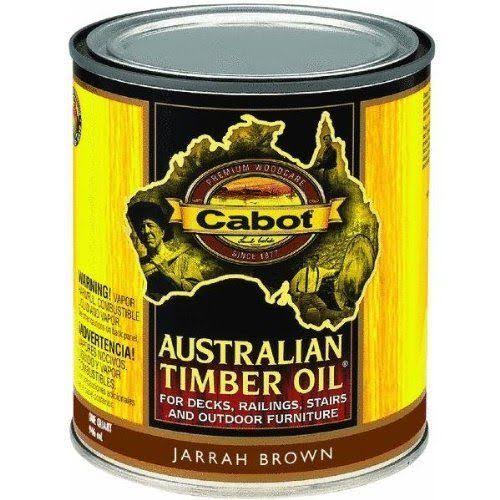 Valspar Brand Australian Timber Oil­ Paint - 0.9 Liter, Jarrah Brown
