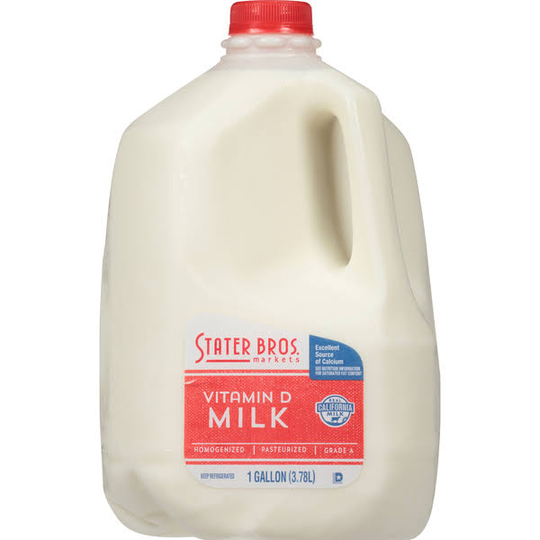 Stater Bros Markets Vitamin D Milk - 1 Gal