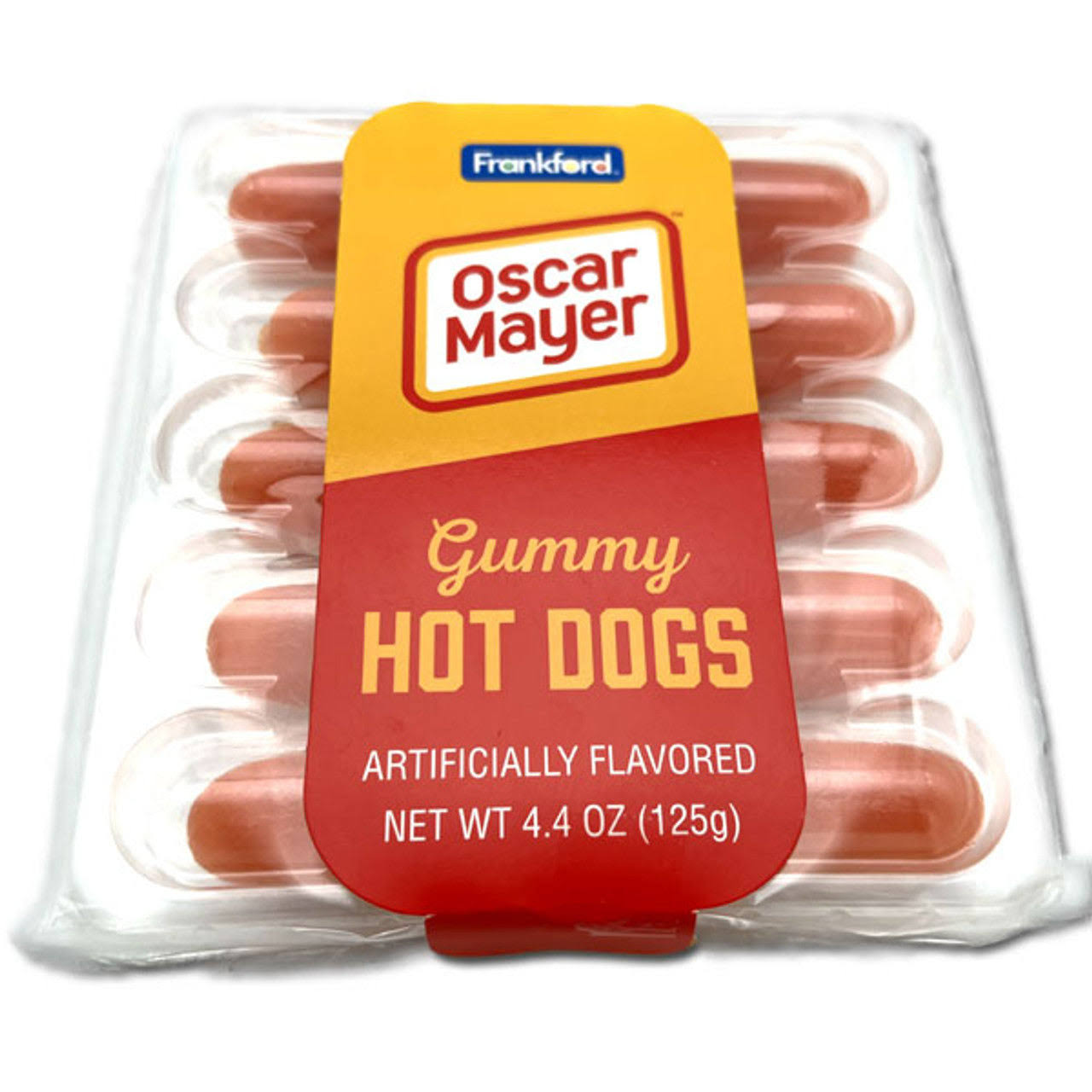 Frankford Oscar Mayer Gummy Hot Dogs 125 g