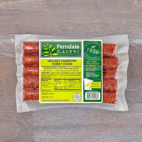 Ferndale Cranberry Turkey Sticks - 8 oz