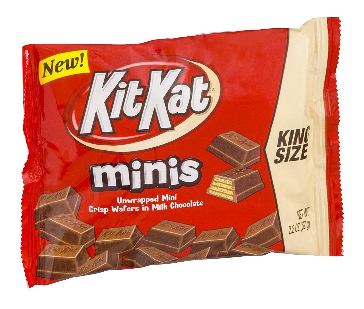 Kit Kat Minis King Size Candy Bars - 2.2oz