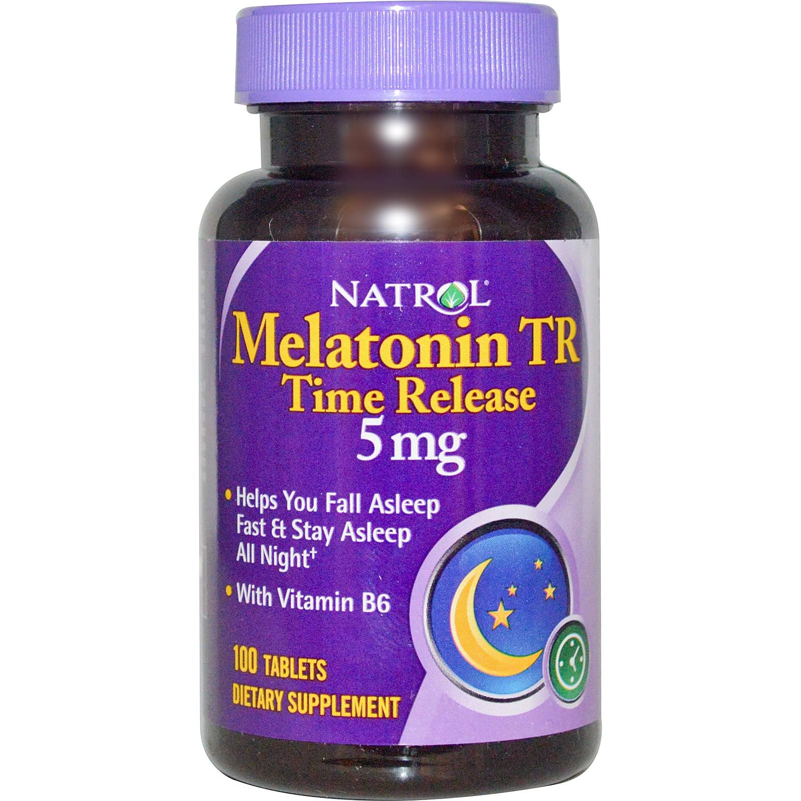 Natrol Melatonin 5mg Time Release - 100 Tablets