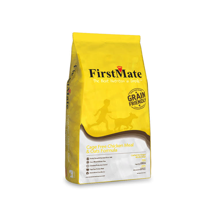 FirstMate Pet Foods Dog Food - Chicken Meal and Oats, 5lbs