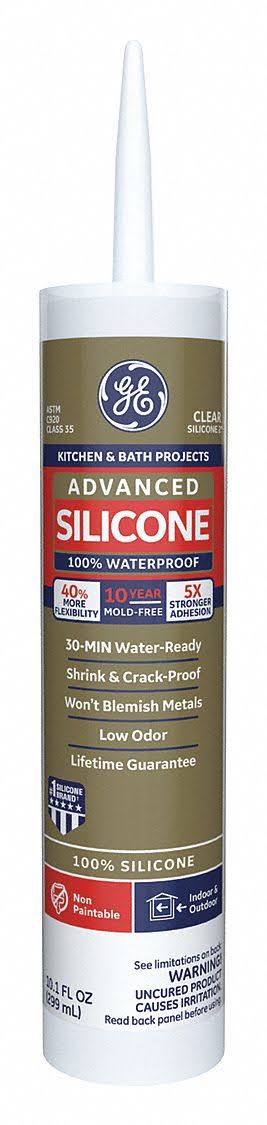 GE Silicone II Clear Kitchen Sealant