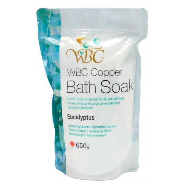 Worlds Best Cream Copper Bath Soak - Eucalyptus