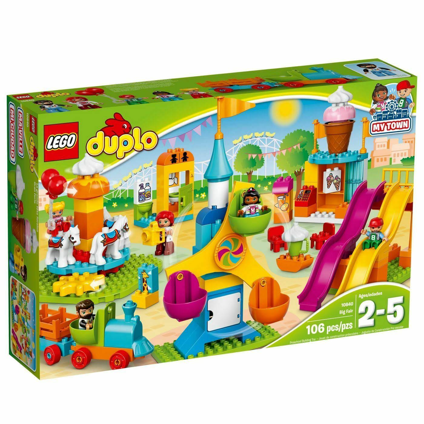Lego Duplo Town Big Fair Building Play Set