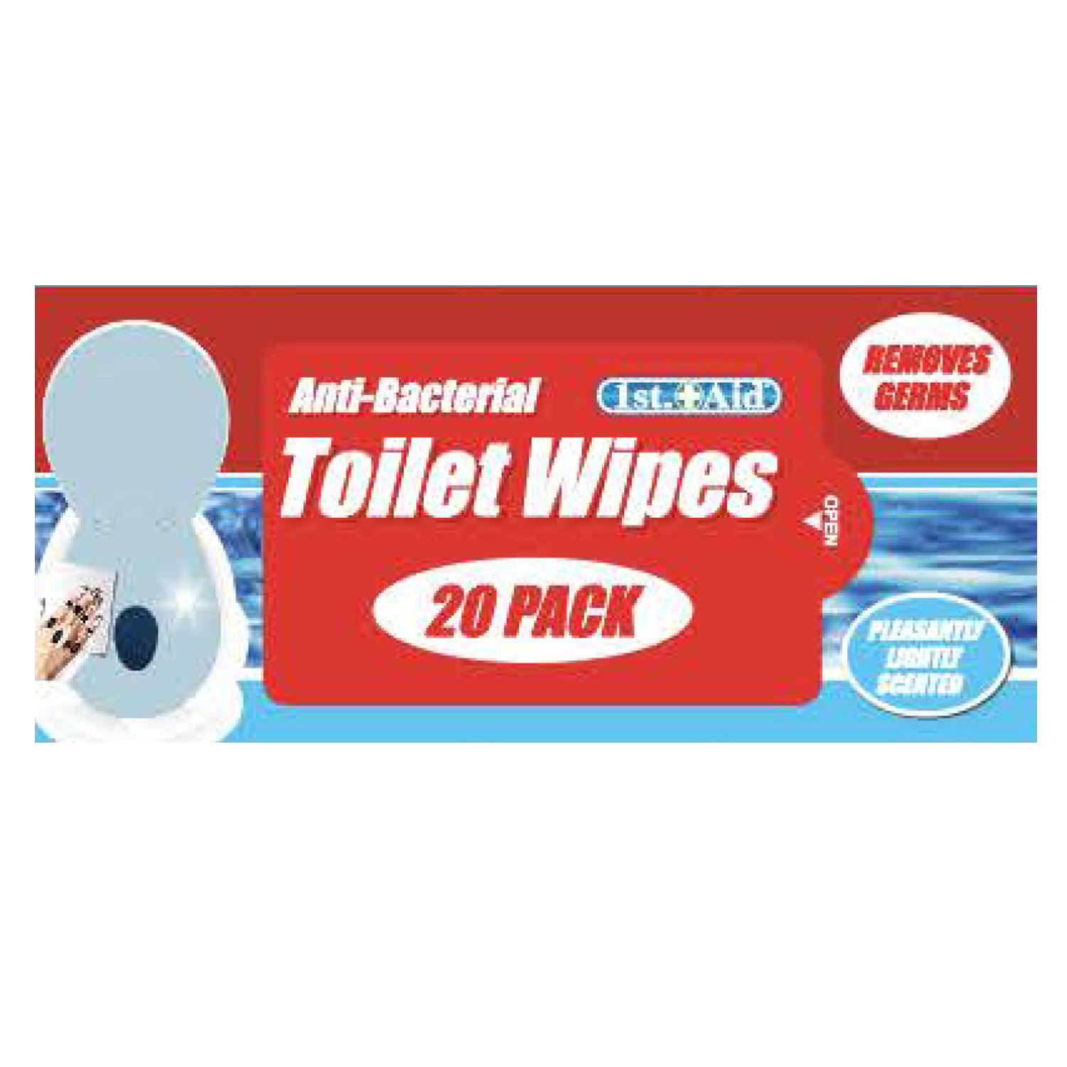 1st Aid Toilet Wipes