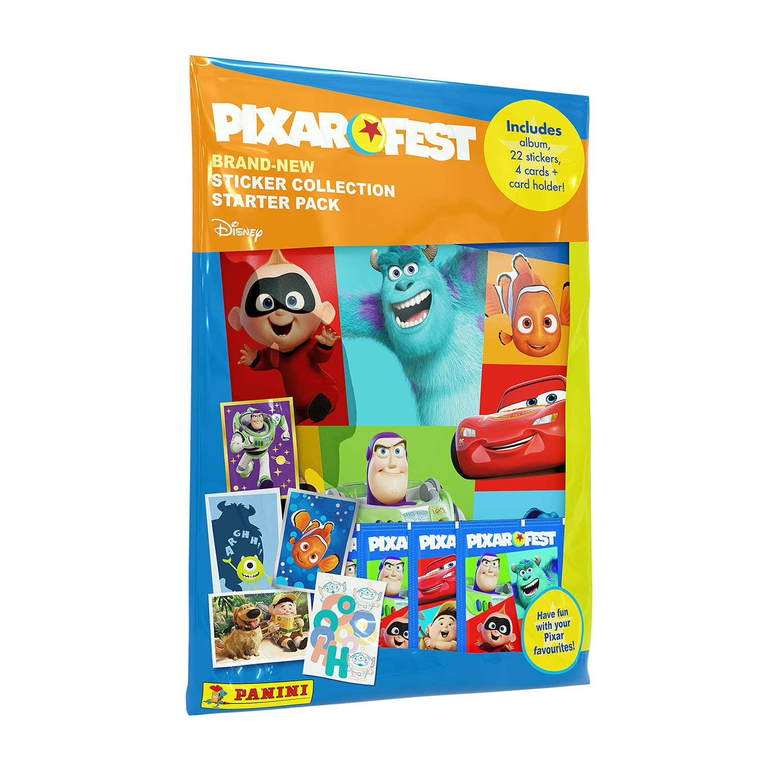 Choose your item Panini Disney Pixar Cars Toon Starter Pack Sticker Collection 