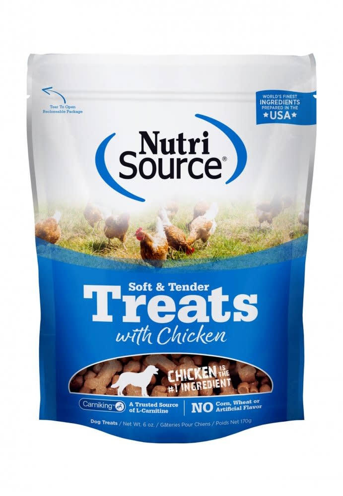 NutriSource Soft & Tender Chicken Treats, 14-oz