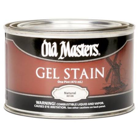 Old Masters 80108 Gel Stain - Natural, 1 pt