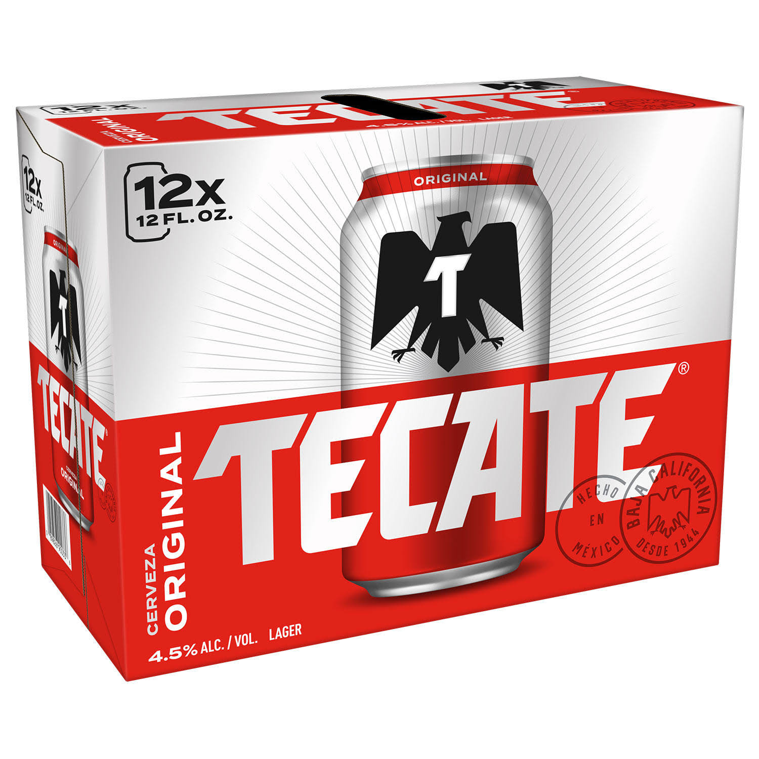 Tecate Mexican Beer - 12 Pack
