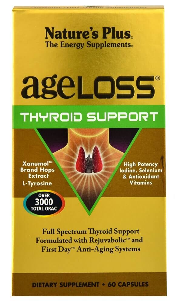 Nature's Plus Ageloss Thyroid Support