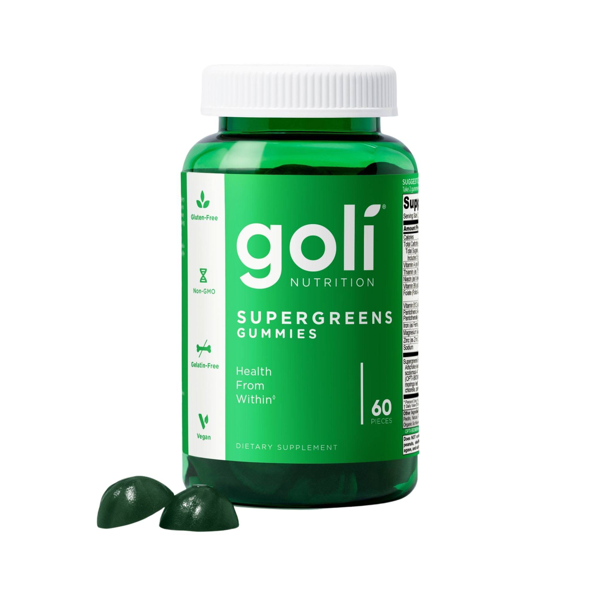 Goli Nutrition | Supergreens 60 Gummies