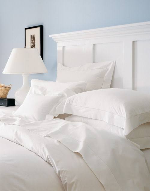 SFERRA Sereno Bed Linens 700tc Percale Pillowcase Pair