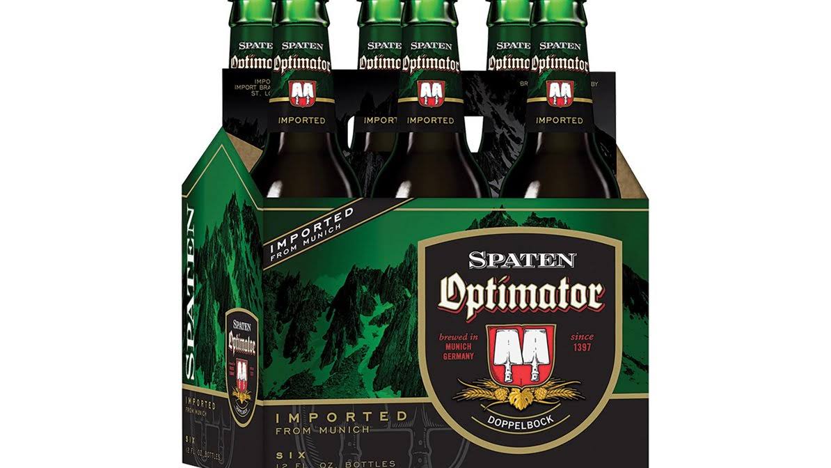 Spaten Optimator Doppel Bock Beer - 6 bottles, 12 fl oz each